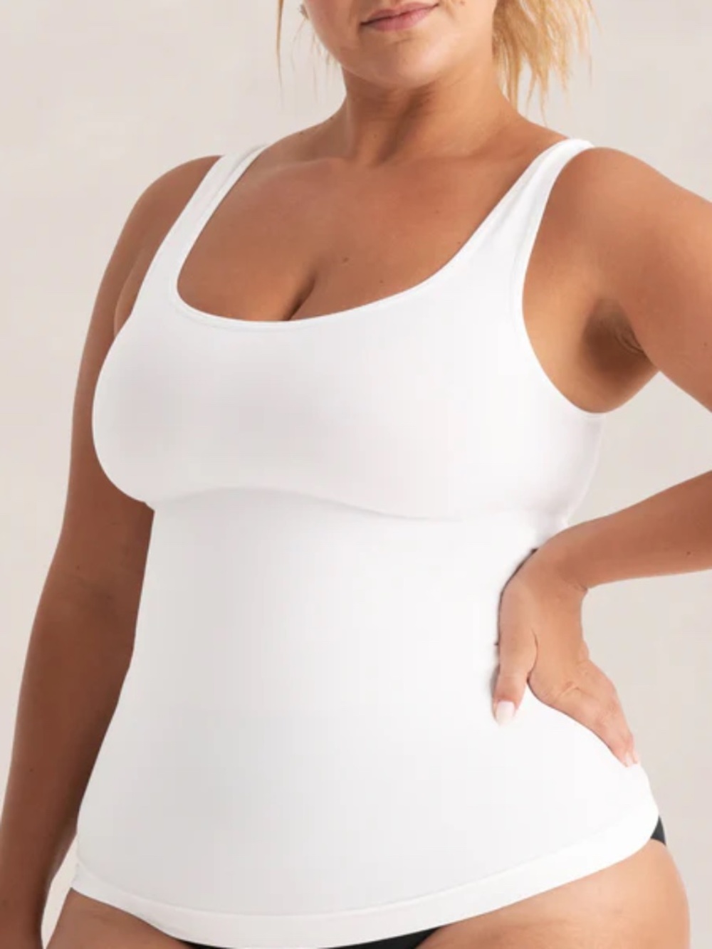 Shapermint All Day Every Day Tank Cami Sz 4XL White NWOT